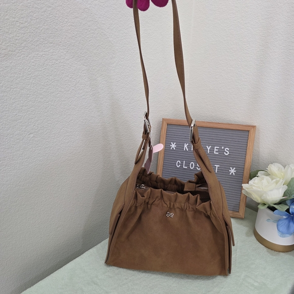 Authentic House Of Little Bunny Yumi Suede Bag - Picture 6 of 6
